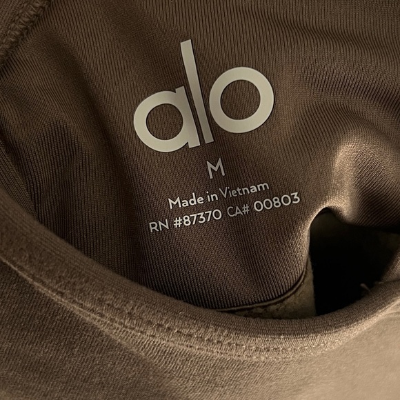 Alo Yoga Alosoft Suns Out Onesie Olive Tree - Picture 6 of 9